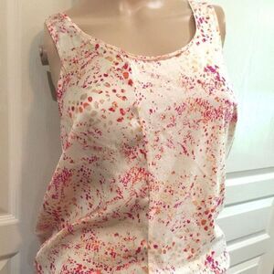 Calvin Klein Jeans sleeveless multi colored top
